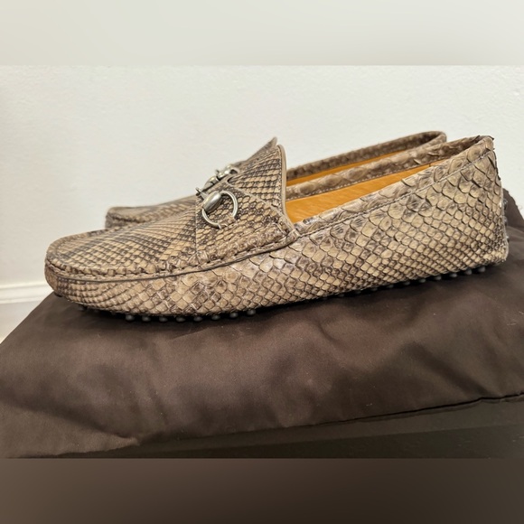Gucci python loafers - Picture 3 of 11